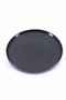 Hermia Milano 6PTAD Juego de Platos de Postre Antracita 20 cm de Vidrio